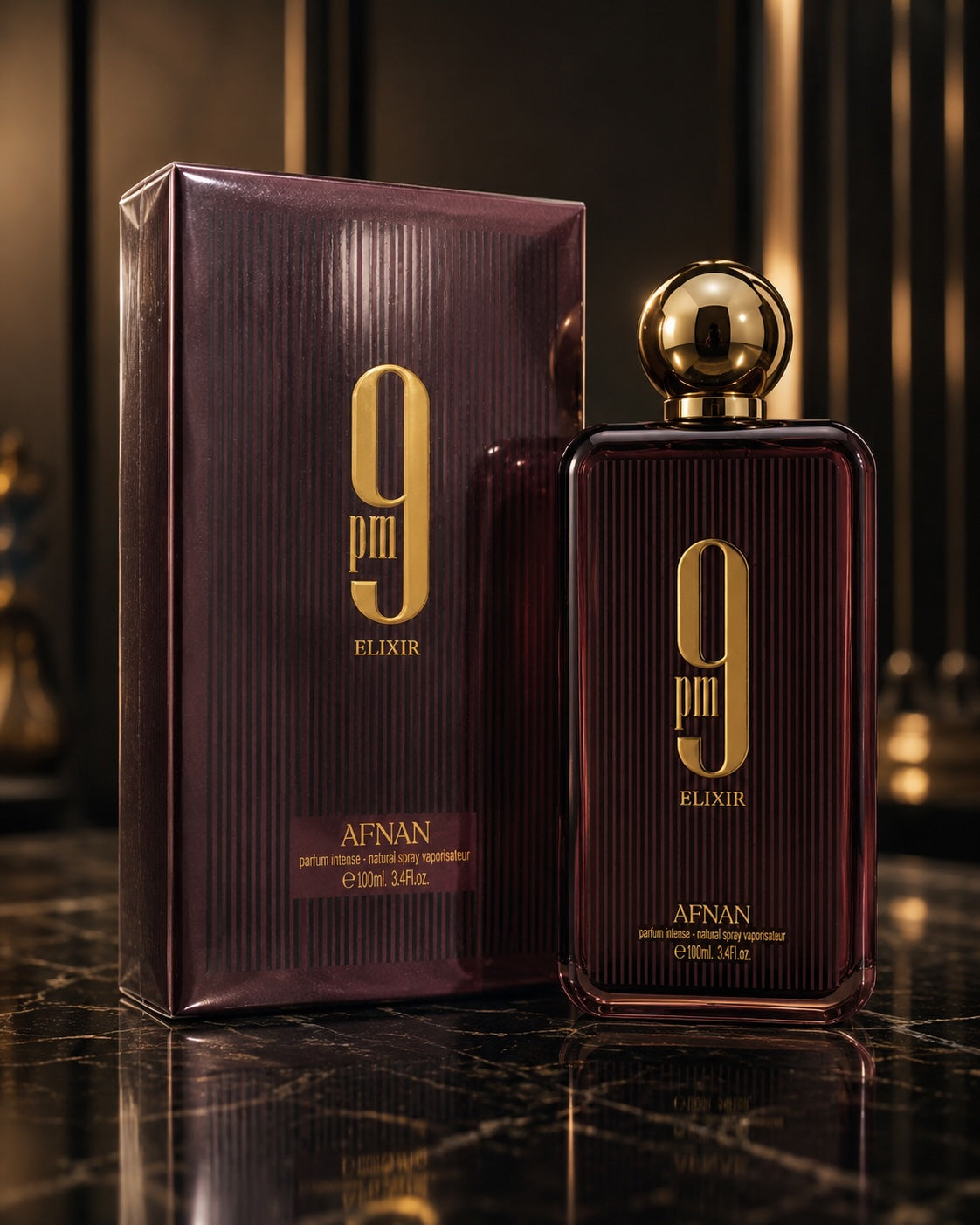 Afnan 9PM ( Elixir )Eau de Parfum 100ml