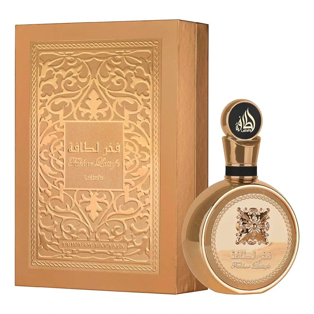 Fakhar Extrait Gold – Prestige Unisex Amber Floral Perfume