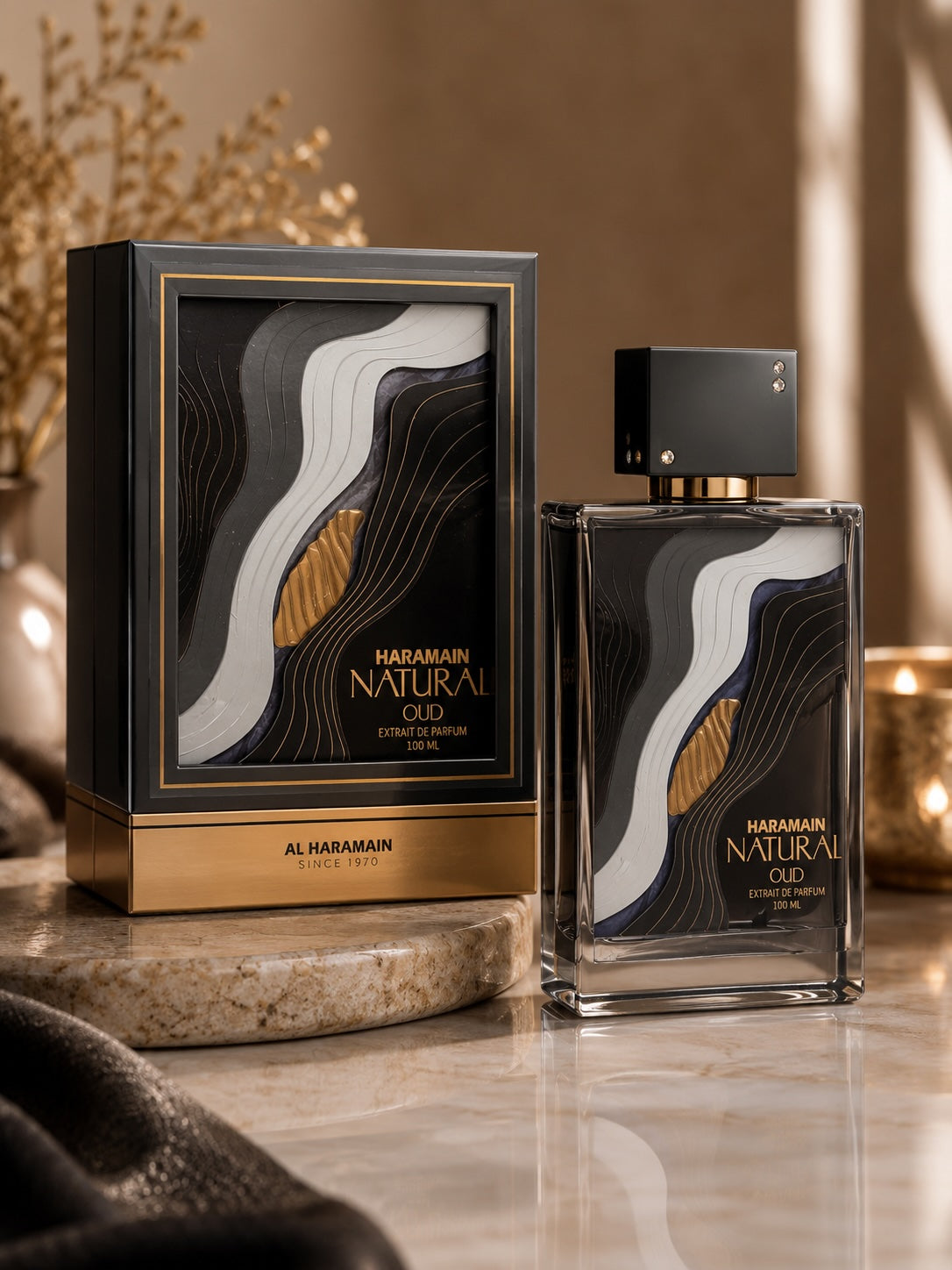 Al Haramain Natural Oud Extrait de Parfum 100ml