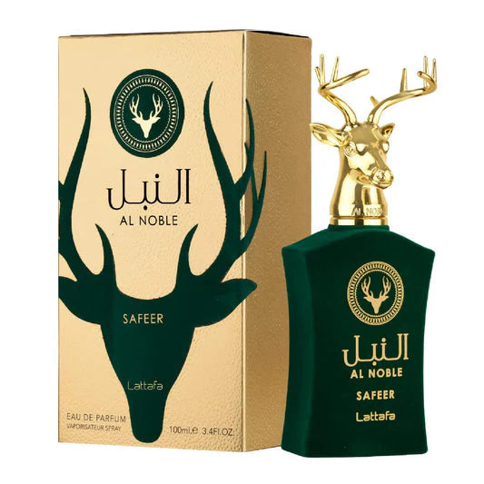 Al Noble Safeer by Lattafa – Elegant Woody Musk Unisex Perfume
